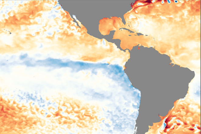 PICT La Nina Americas Map November 2017