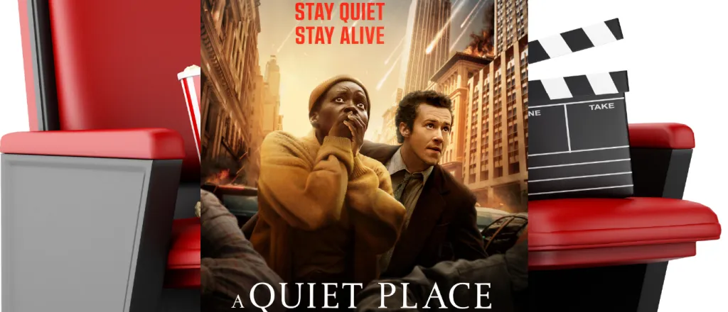 Movie poster for A Quiet Place Day One