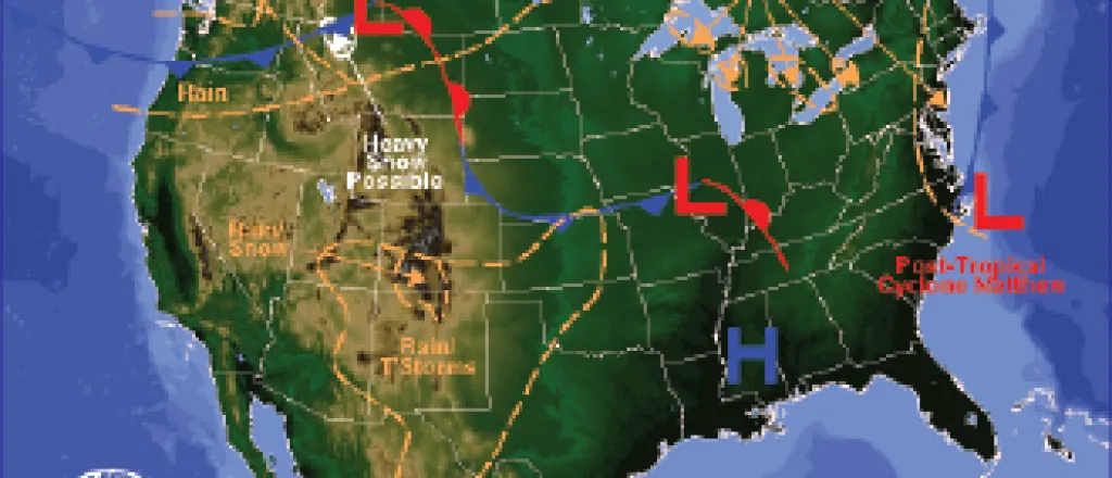 Weather Outlook - October 9, 2016