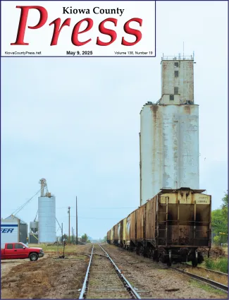Rail cars at the elevator in Eads, Kiowa County, Colorado - Chris Sorensen.