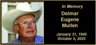 Memorial photo for Delmar Eugene Mullen