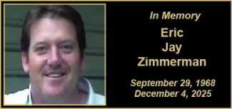 Memorial photo for Eric Jay Zimmerman