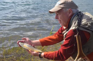 PICT Fishing at New Wildlife Area - CPW
