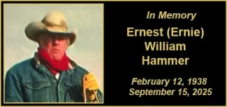 Memorial photo for Ernest "Ernie" William Hammer